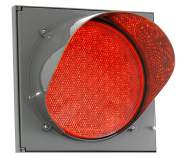 Купить элемент (фонарь) светодиодного светофора, красный, 200 мм