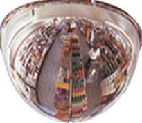 Купить зеркало для помещений магазинов купольное 800 мм
