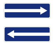 Дорожный знак 1050x350